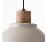 Brilliant Lampada a sospensione Erena con legno, talpa Brilliant