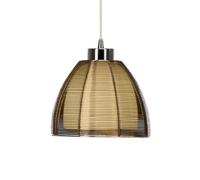 Brilliant Lampada a sospensione Relax bronzo cromato 61170/53