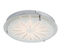 BRILLIANT lampada Cathleen LED lampada da parete e soffitto 33cm cromo | 1x 15W LED integrato (SMD), (1565lm, 3000K) | Scala da A ++ a E | Funzionale lampada da soffitto, diametro 33 cm