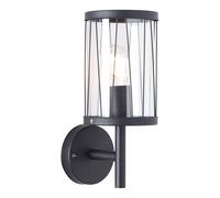 Brilliant Lampada da Parete Esternaa Reed IN Piedi Nero IP44 Max. 40W E27 Luce
