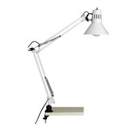 Brilliant Lampada da scrivania a pinza HOBBY colore bianco