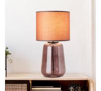 Brilliant Lampada da tavolo Hydra alta 56,5cm malva/viola Brilliant