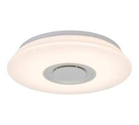 BRILLIANT lampada Donata LED lampada da parete e soffitto 37cm bianco | 1x LED 12W integrato, 800lm, 3000K | Applicazione RGB che cambia colore Regolabile in 4 passaggi tramite interruttore a parete