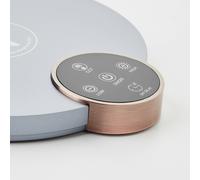 Brilliant Lampada LED da scrivania Officehero, CCT, grigio Brilliant