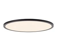 Brilliant lampada, pannello a soffitto Tuco LED 50cm nero / bianco, 1x LED integrato, 38W LED integrato, (4000lm, 3000-6500K), dimmerabile con telecomando