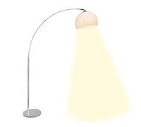 Brilliant Vessa 92940/75 Stehlampe E27 60W Chrom, bianco