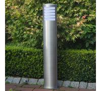 Brilliant Lampione in acciaio inox Todd per lampadina a risparmio energetico Brilliant