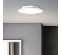 Brilliant LED Deckenaufbau-Panel Buffi Sandweiß Ø25cm 13W 1300lm Bianco Caldo [EEK: E]