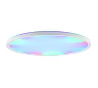 Brilliant LED Panel Lumaro rund Ø 42 cm dimmbare Deckenleuchte mit | Deckenleuchte LED 42cm weiß