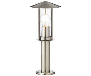 Brilliant Lesly Lampada a Stelo, Acciaio Inox