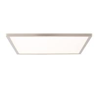 Brilliant Pannello LED da incasso - Pannello da soffitto con EasyDim: dimmerabile con interruttori tradizionali - max. 20 W con luce bianca calda in metallo e plastica, in ferro - 30 x 30 cm