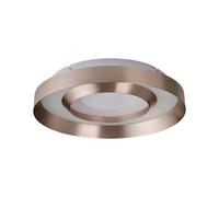 Brilliant Plafoniera LED Onix, Ø 40 cm, oro rosa, metallo Brilliant