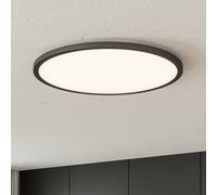 Brilliant Plafoniera LED Tuco CCT, dimming, nero Ø 50 cm Brilliant