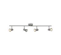 Brilliant, Spot luce con 4 faretti, girevole, 13.5 x 80.5 x 13.4 cm