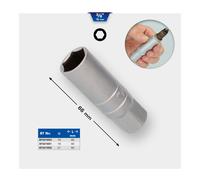 Brilliant Tools 3/8" Bussola per candele, 18mm Quantità:1