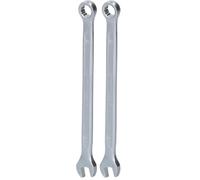 BRILLIANT TOOLS BT011907 Chiave combinata, 7 mm [Powered by KS TOOLS] (Confezione da 2)