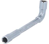 BRILLIANT TOOLS BT015007 Chiave a bussola doppia, curvata, 7 mm [Powered by KS TOOLS]