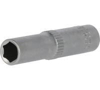 BRILLIANT TOOLS BT020953 Bussola esagonale 1/4", versione lunga, 7 mm [Powered by KS TOOLS]