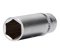 BRILLIANT TOOLS BT020958 Bussola esagonale 1/4", versione lunga, 12 mm [Powered by KS TOOLS]