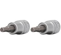 BRILLIANT TOOLS BT021872 Bussola a inserto con esagono incassato 3/8", 5 mm [Powered by KS TOOLS] (Confezione da 2)