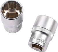 BRILLIANT TOOLS BT022427 Bussola esagonale 1/2", 27 mm [Powered by KS TOOLS]