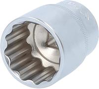 BRILLIANT TOOLS BT022430 Bussola esagonale 1/2", 30 mm [Powered by KS TOOLS]