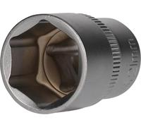 BRILLIANT TOOLS BT022812 Bussola esagonale 1/2", 21 mm [Powered by KS TOOLS]