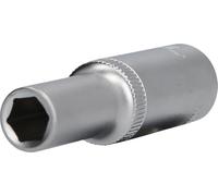 BRILLIANT TOOLS BT022820 Bussola esagonale 1/2", versione lunga, 10 mm [Powered by KS TOOLS]