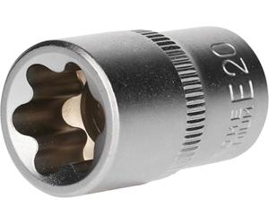 BRILLIANT TOOLS BT022846 Bussola E Torx 1/2", E20 [Powered by KS TOOLS]