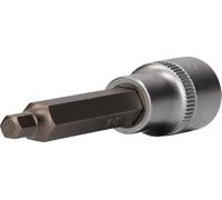 BRILLIANT TOOLS BT022871 Bussola a inserto a esagono incassato 1/2", lunga 100 mm, 6 mm [Powered by KS TOOLS]
