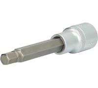 Brilliant Tools Bussola a inserto a esagono incassato 1/2" , lunga 100mm, 8mm Quantità:1