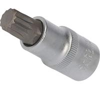 BRILLIANT TOOLS BT022931 Bussola a inserto millerighe 1/2", lunga 55 mm, M6 [Powered by KS TOOLS]
