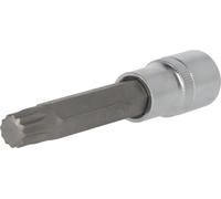 BRILLIANT TOOLS BT022945 Bussola a inserto millerighe 1/2", lunga 100 mm, M12 [Powered by KS TOOLS]