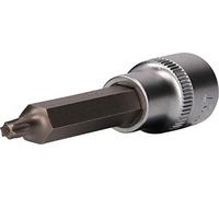 BRILLIANT TOOLS BT022982 Bussola a inserto Torx 1/2", lunga 100 mm, T27 [Powered by KS TOOLS]