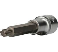 BRILLIANT TOOLS BT022985 Bussola a inserto Torx 1/2", lunga 100 mm, T45 [Powered by KS TOOLS]