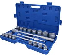 BRILLIANT TOOLS BT025020 Serie di chiavi a bussola 3/4", 20 pz [Powered by KS TOOLS]