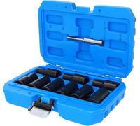 BRILLIANT TOOLS BT026000 1/2" Serie di bussole profilo conico-elicoidale,10 pz, 10 - 19 mm [Powered by KS TOOLS]