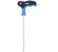 BRILLIANT TOOLS BT041005 Chiave maschio piegata a esagono incassato e a testa sferica con impugnatura a T 5,0 x 150 mm [Powered by KS TOOLS]