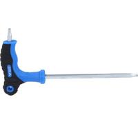 BRILLIANT TOOLS BT041013 Impugnatura a T Torx® con chiave maschio piegata con foro frontale T25 x 150 mm [Powered by KS TOOLS]
