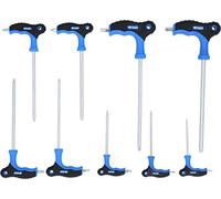 BRILLIANT TOOLS BT041200 Serie di chiavi maschio piegate Torx® con foro frontal