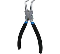 BRILLIANT TOOLS BT067004 Pinza per anelli Seeger per anelli di fissaggio interni, piegata, 175 mm [Powered by KS TOOLS]
