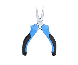 BRILLIANT TOOLS BT067603 Pinza a punte mezzetonde di precisione [Powered by KS TOOLS]