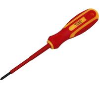 BRILLIANT TOOLS BT068006 Giravite VDE a croce PH0 x 75 mm [Powered by KS TOOLS]