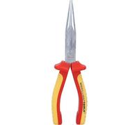 BRILLIANT TOOLS BT068012 Pinza a punte mezzotonde VDE, 208 mm [Powered by KS TOOLS]