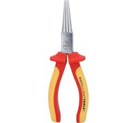 BRILLIANT TOOLS BT068015 Pinza a punte tonde VDE, 172 mm [Powered by KS TOOLS]