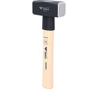 BRILLIANT TOOLS BT075100 Mazzetta con manico hickory, 1000 g [Powered by KS TOOLS]