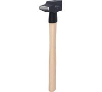 Brilliant Tools Martello per meccanico BT077040 – 400 g, manico in noce americano, forma francese