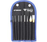 BRILLIANT TOOLS BT085060 Serie di scapelli e cacciaspine, 8 pz [Powered by KS TOOLS]