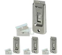 BRILLIANT TOOLS BT101922 Schaber Raschietto, Argento, 1-TLG (Confezione da 4)