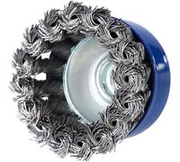 BRILLIANT TOOLS BT103103 Spazzola a tazza, Ø 65 mm con alloggiamento da M14 x 2,0 mm [Powered by KS TOOLS]